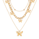 European And American Multi-layer Butterfly – Jewelry Gift Ideas — 7
