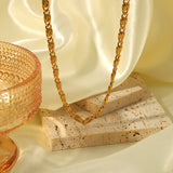 Stainless Steel Necklace Gold-plated Premium – Jewelry Gift Ideas — 2