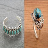 Simple Turquoise Retro Style Popular Creative New – Jewelry Gift Ideas — 6