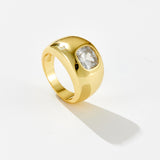 Retro Classic Fashion Wide Face Ring – Stylish Gifts — 7