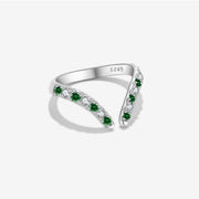 Irregular Design S925 Sterling Silver Open Adjustable – Gift Ideas — 4