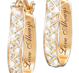 Diamond Rhinestone Crystal Zircon Stud Earrings – Small Gift Ideas — 2
