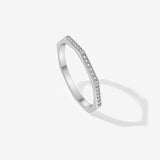Sterling Silver Female With Hearts Simple Personality – Stylish Gifts — 2