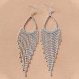 Bohemian Tassel Shiny Long Rhinestone-encrusted Earrings – Gift Ideas — 7