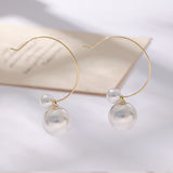 French Style Delicate Pearl Earrings For Women – Stylish Gifts — 3