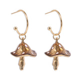 Unique Earring for Women Cute Three Mushroom – Jewelry Gift Ideas — 12
