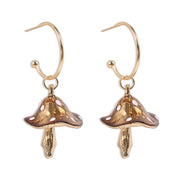 Unique Earring for Women Cute Three Mushroom – Jewelry Gift Ideas — 12