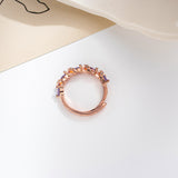 Fashion Taro Small Gang Drill Open Ring – Stylish Gifts — 4