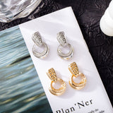 Luxury Hollow Round Moon Rose Gold Silver Color – Jewelry Gift Ideas — 5