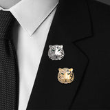 European And American Fashion Retro Tiger Brooch – Stylish Gifts — 1