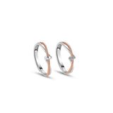 Couple Simple High Sense Four Claw Couple Rings – Stylish Gifts — 2