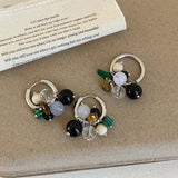 Natural Stone Beaded Tassel Metal Ring – Thoughtful Gifts — 6