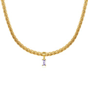 Fashion Square Zircon Pendant Necklace – Jewelry Gift Ideas — 4