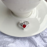 Ruby High-grade Temperament Ring Female Niche – Stylish Gifts — 14