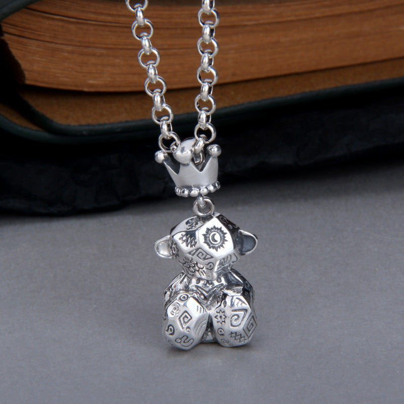 S925 Sterling Silver Letter Graffiti Geometric – Jewelry Gift Ideas — 1
