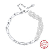 S925 Sterling Silver Water Pearl Bracelet – Jewelry Gift Ideas — 3