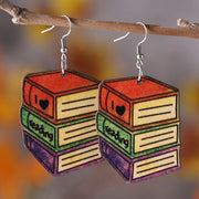 Women's Fashion Personalized 3D Love Book Earrings – Stylish Gifts — 5