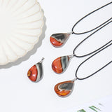 Natural Crystal Ore Sample Marine Agate Pendant – Jewelry Gift Ideas — 1