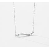 Wavy Micro Rhinestone Necklace For Women – Jewelry Gift Ideas — 2