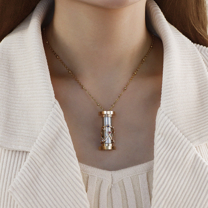 Kaleidoscope With Diamond Fashion Pendant – Jewelry Gift Ideas — 1
