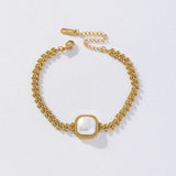 Pearl Necklace And Earrings Suite Fashion Wheat – Jewelry Gift Ideas — 5