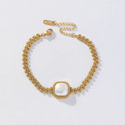 Pearl Necklace And Earrings Suite Fashion Wheat – Jewelry Gift Ideas — 5