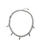 Titanium Steel Tassel Rivet Necklace For Men – Jewelry Gift Ideas — 3
