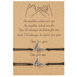 Butterfly Wax Line Woven Adjustable Card Bracelet – Jewelry Gift Ideas — 11