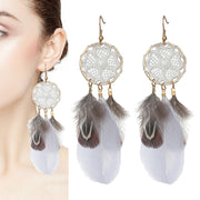 Women's Casual Versatile Feather Earrings – Gifts for Her — 11