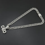Monogram Diamond Pendant Necklace – Jewelry Gift Ideas — 3