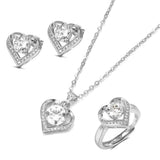 Temperament Korean Style Design Zircon Love Round – Stylish Gifts — 3