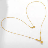 Gold Yellow Love Golden Balls All-match Necklace – Jewelry Gift Ideas — 2