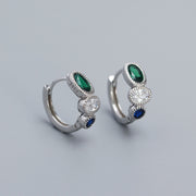 Whole Body Silver Emerald Eardrops Earrings Fashion – Stylish Gifts — 15