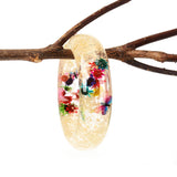 Epoxy Crystal AB Glue Dried Flower Bracelet – Jewelry Gift Ideas — 2