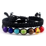 Seven Color Beaded Turquoise Handwoven Bracelet – Jewelry Gift Ideas — 12