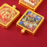 Three-dimensional Relief Wutai Mountain Dragon Wuye Alloy – Gift Ideas — 16