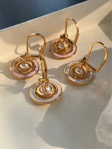 Niche Design Style Saturn Earrings Ear Hooks – Stylish Gifts — 1