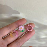Resin Beaded Three-Pack Color Matching Ear Cuffs – Useful Gifts — 2