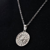 Stainless Steel Compass Compass Hip Hop Pendant – Jewelry Gift Ideas — 12
