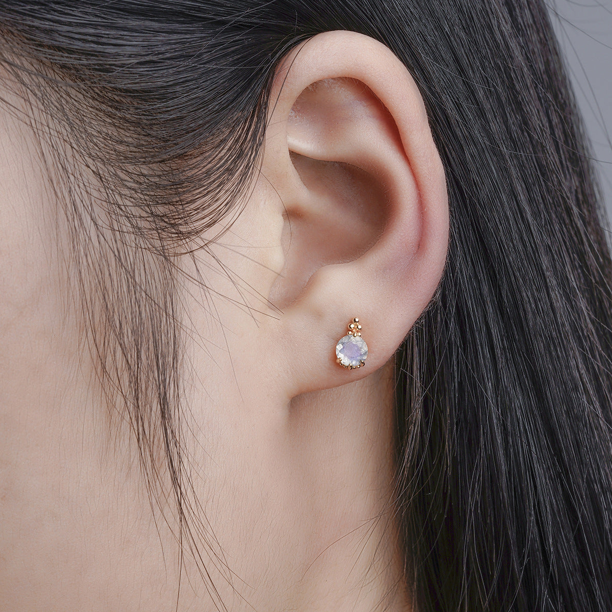 Natural Elongated Stone Earrings For Women – Gifts for Her — 1