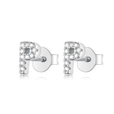 S925 Pure Silver Ear Nail With 24 Letters – Beauty Gifts — 16