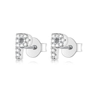 S925 Pure Silver Ear Nail With 24 Letters – Beauty Gifts — 16