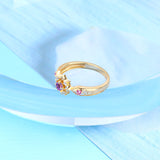 Sterling Silver Amethyst Ring Girl – Gifts for Kids — 5