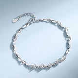 999 Sterling Silver Bracelet For Women's Light – Jewelry Gift Ideas — 1