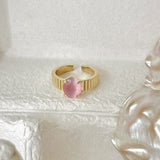 Fashion Oil Dripping Geometric Ring – Stylish Gifts — 4