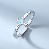 Sterling Silver Couples Cross Adjustable Ring – Stylish Gifts — 3