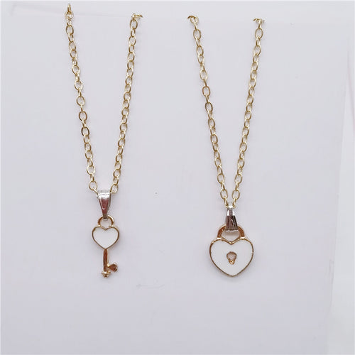 Couple Necklaces A Pair Of Retro Men's And Women's – Gifts for Her — 2