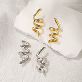 Women's Fashion Simple Alloy Spiral Personalized – Stylish Gifts — 16