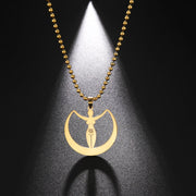 Yoga Gymnastics Moon Female Cartoon Character – Jewelry Gift Ideas — 1