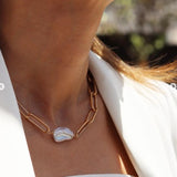 Cold Style Pearl Feeling Clavicle Chain Neck Chain – Stylish Gifts — 3